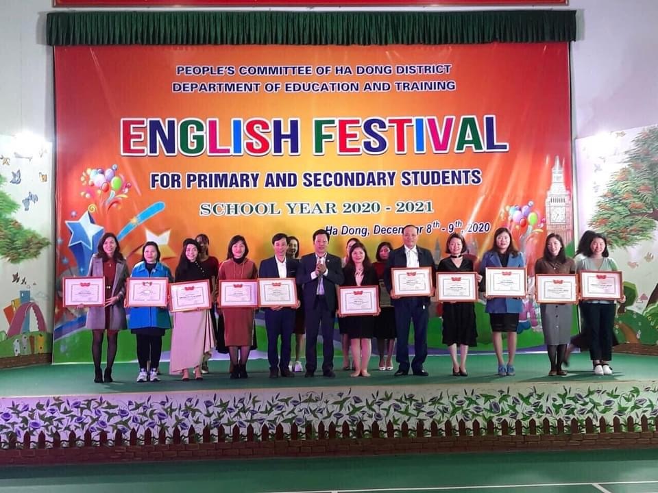 Trường THCS Trần Đăng Ninh đạt giải Nhì FESTIVAL tiếng Anh năm học 2020 - 2021