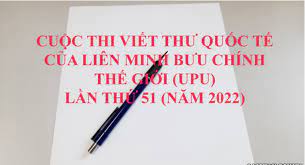 Triển khai cuộc thi viết thư UPU quốc tế lần thứ 51, năm 2022