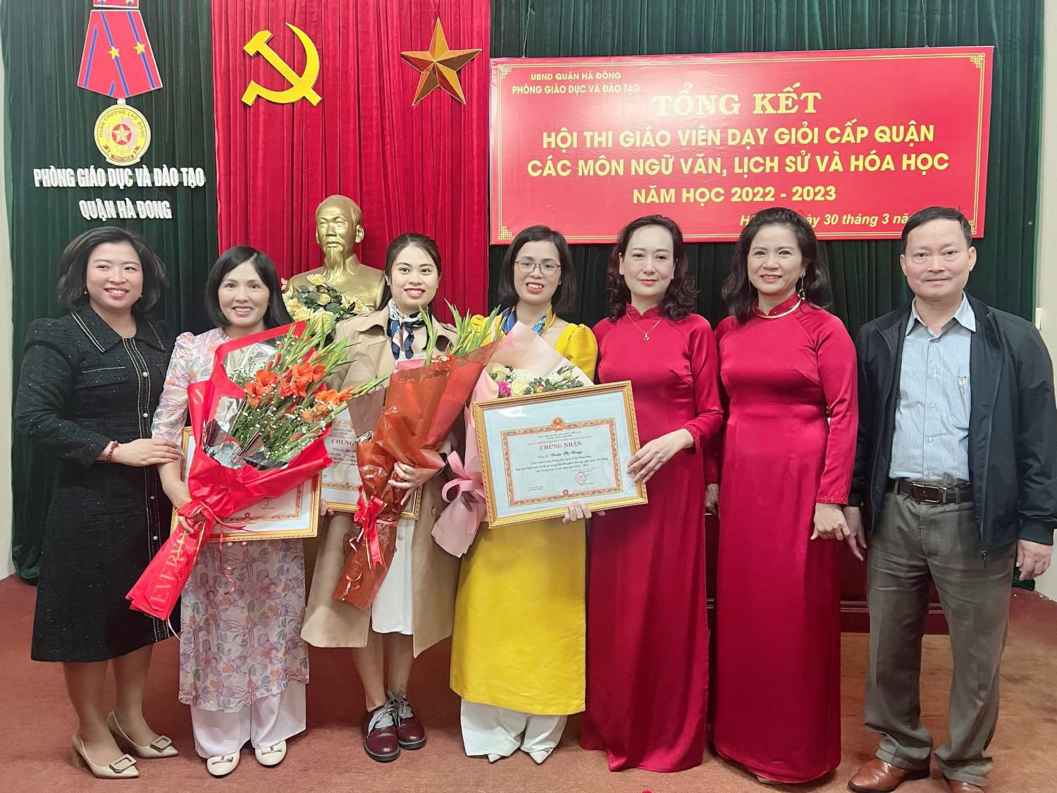 Chúc mừng trường THCS Trần Đăng Ninh thành công rực rỡ trong Hội thi giáo viên dạy giỏi cấp Quận năm học 2022-2023
